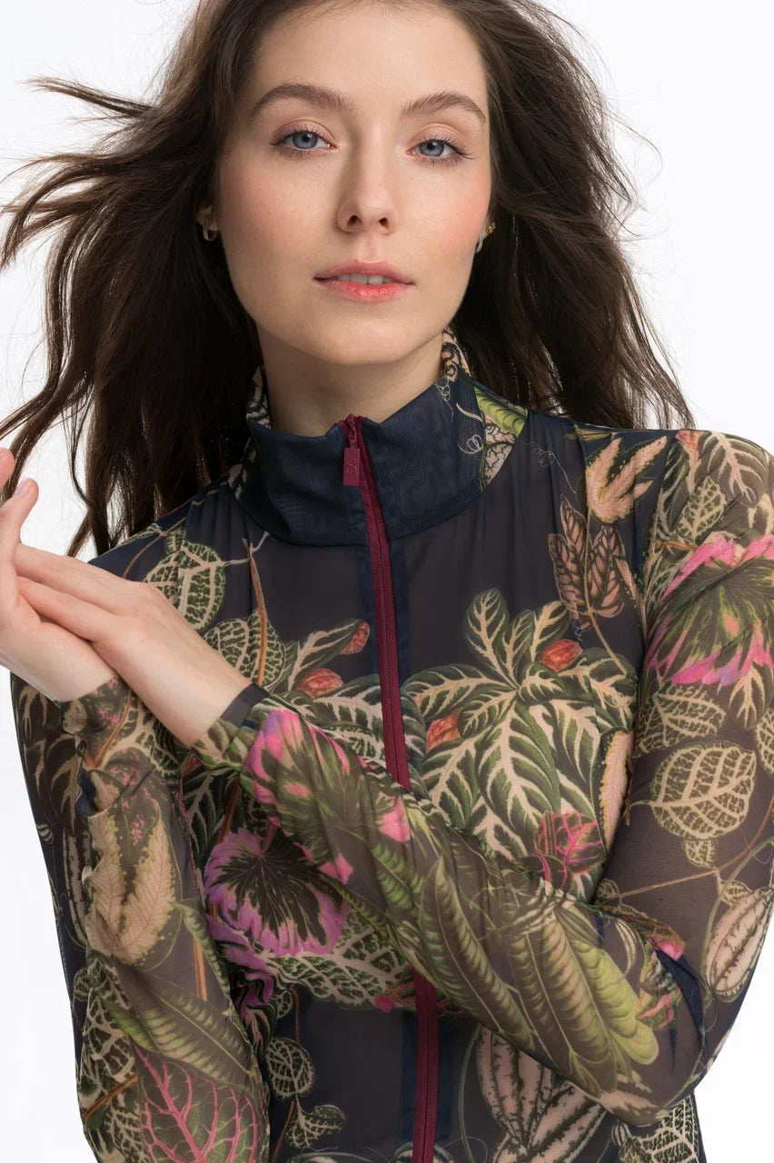Jumpsuit with Shorts Botanica