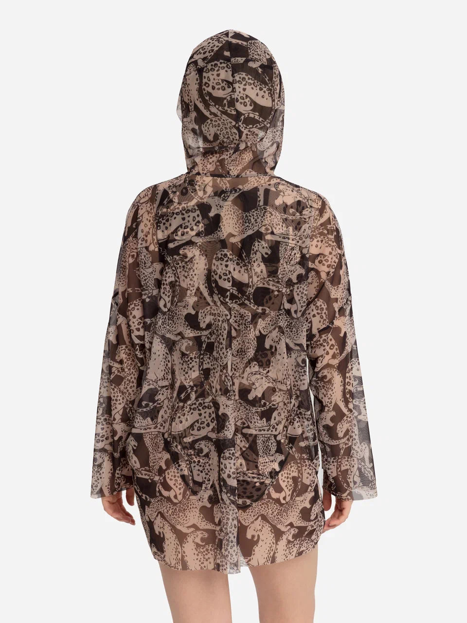 Smart T-Shirt Oversize with Hood Wild Cat