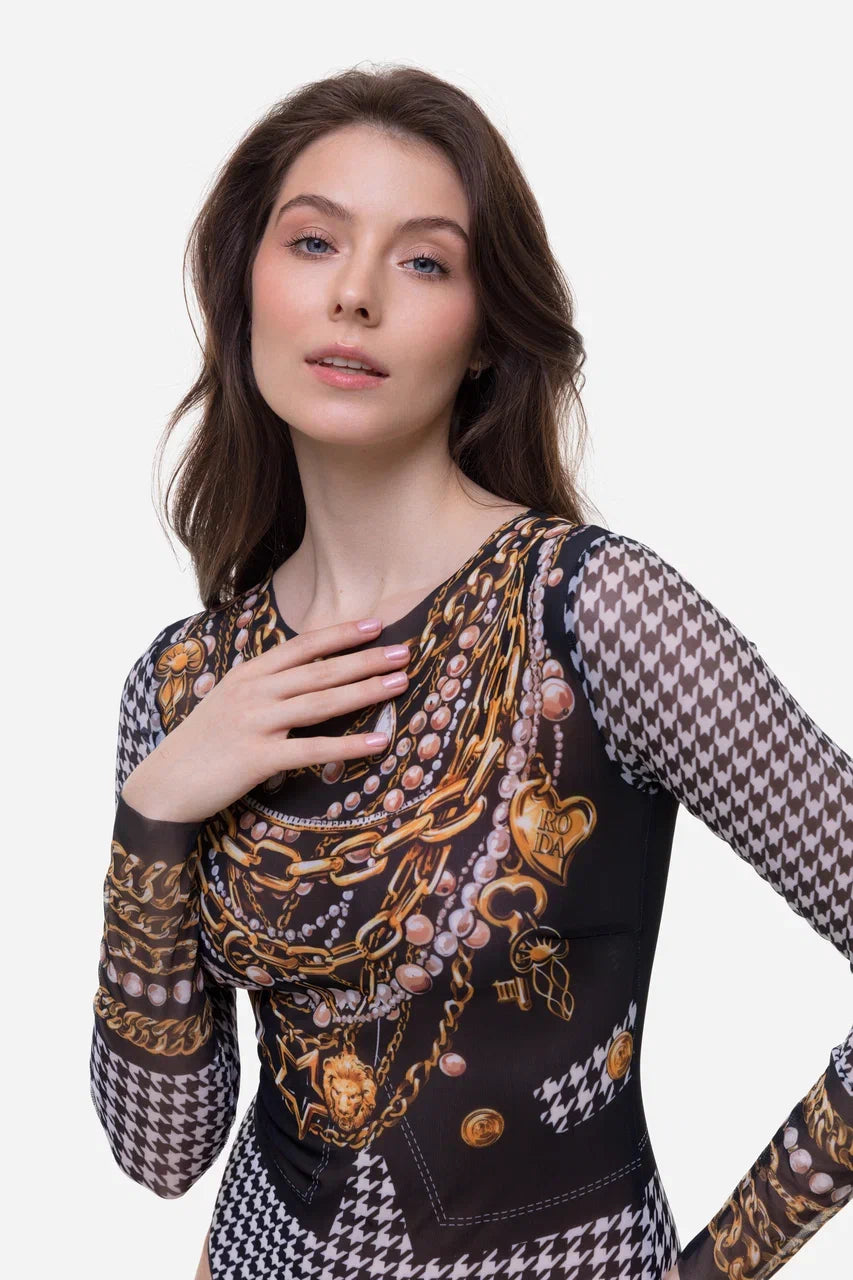 Swimsuit with Sleeves Paris Chic