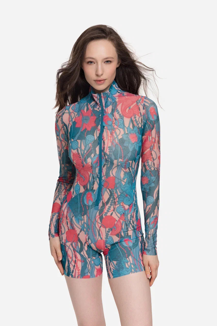 Jumpsuit with Shorts Seaunicorns