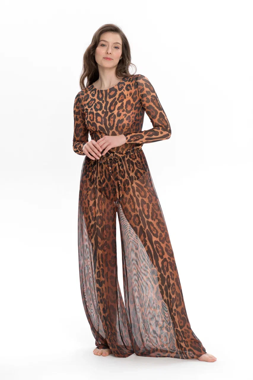 Beach Pants "Leopard"