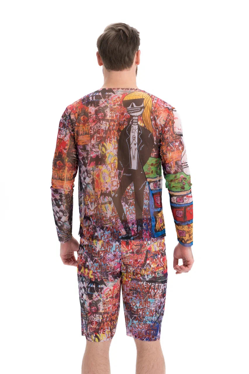 Men's T-Shirt and Bermudas Skeleton