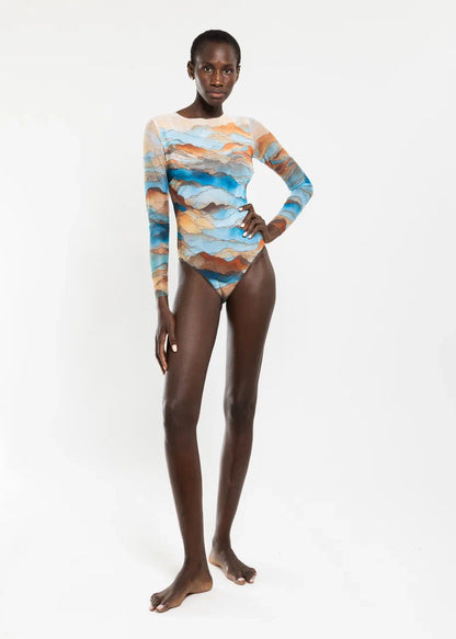 Swimsuit with Sleeves Anza