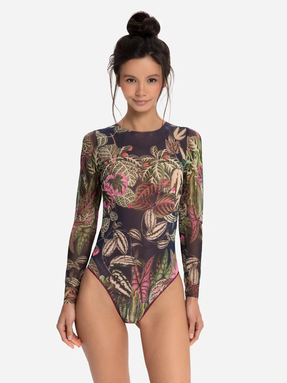 Swimsuit with Sleeves Botanicum