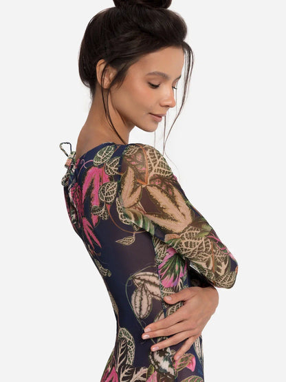 Swimsuit with Sleeves Botanicum