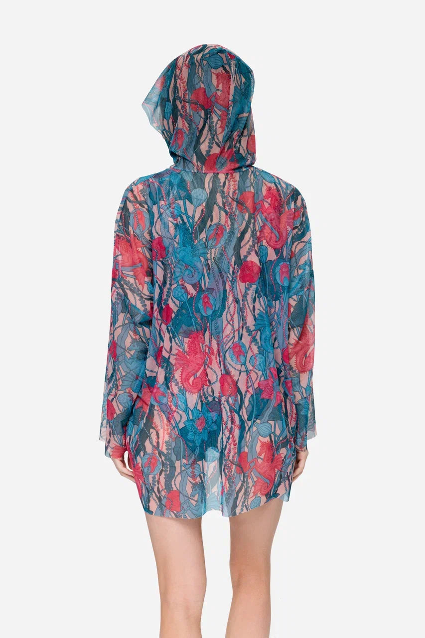 Smart T-Shirt Oversize with Hood Seaunicorns