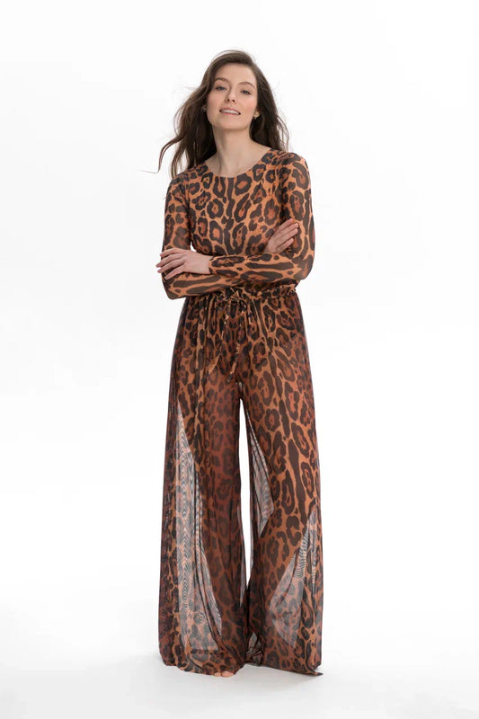 Beach Pants "Leopard"