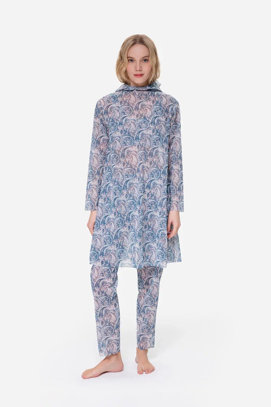 Burkini Paisley Grey