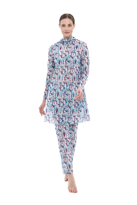 Burkini with Hood Strelizia