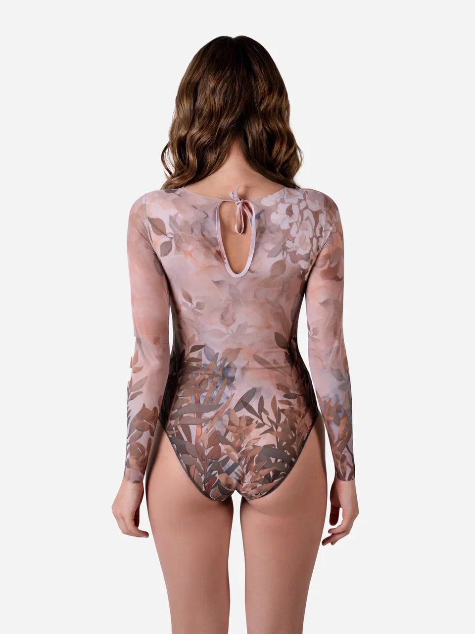 Swimsuit with Sleeves Olives