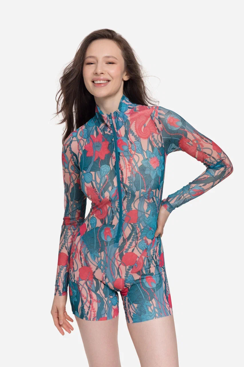 Jumpsuit with Shorts Seaunicorns