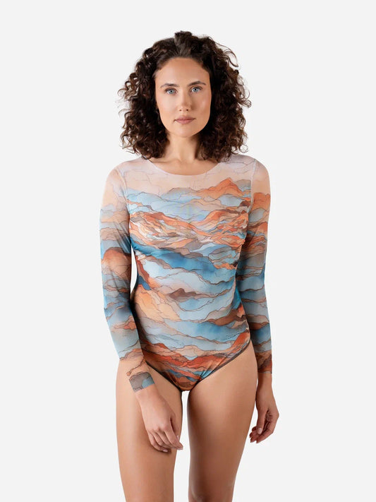 Swimsuit with Sleeves Anza