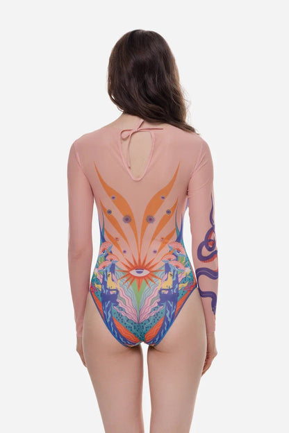 Swimsuit with Sleeves Brasil