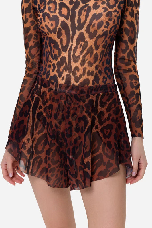 Shorts for Ladies Leopard