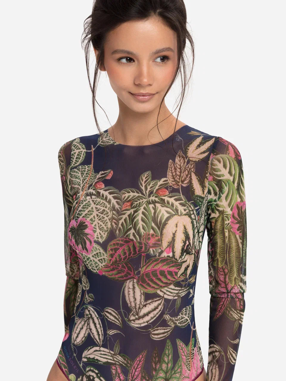 Swimsuit with Sleeves Botanicum